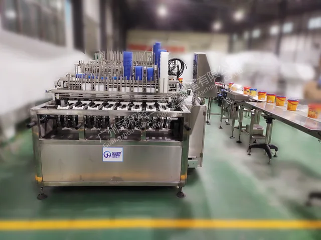 奶油黄油全自动称重灌装压盖生产线产品图20